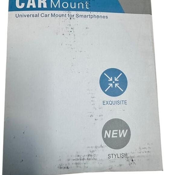 Car Mount Universal Swivel Head Car Mount For Smartphones Compact Size - Picture 2 of 5